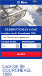 Mobile Screenshot of intersport-courchevel1550.com
